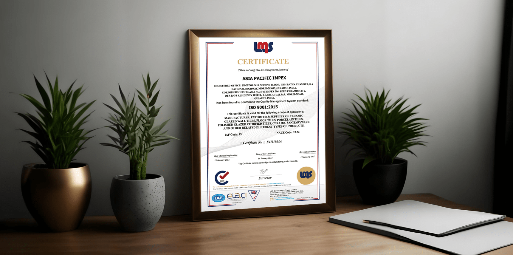 Certificates Banner